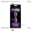 Dilatador anal fluorescente firefly de suave textura 